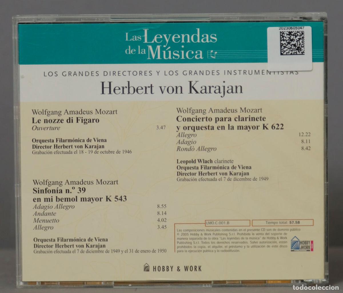 CDs de m&uacute;sica: CD. KARAJAN. GRABACIONES LEGENDARIAS - Foto 2