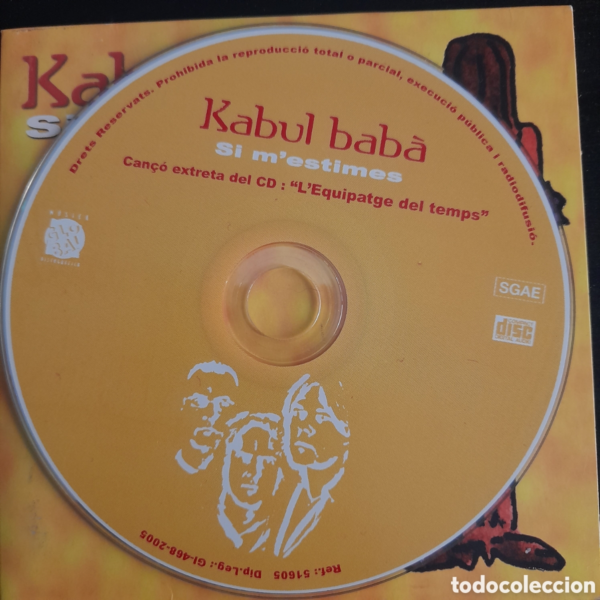 CDs de m&uacute;sica: Kabul Bab&agrave; &ndash; Si MEstimes. CD, Single - Foto 3