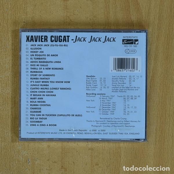 CDs de m&uacute;sica: XAVIER CUGAT - JACK JACK JACK - CD - Foto 2