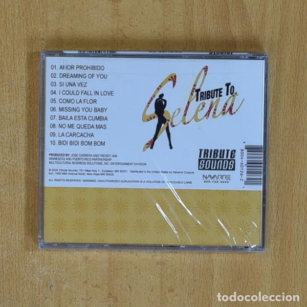 CDs de m&uacute;sica: VARIOS - TRIBUTE TO SELENA - CD - Foto 2