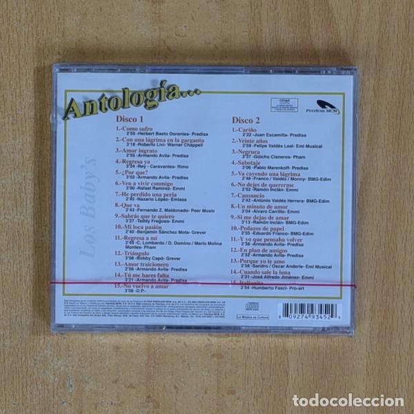CDs de m&uacute;sica: LOS BABYS - ANTOLOGIA - CD - Foto 2