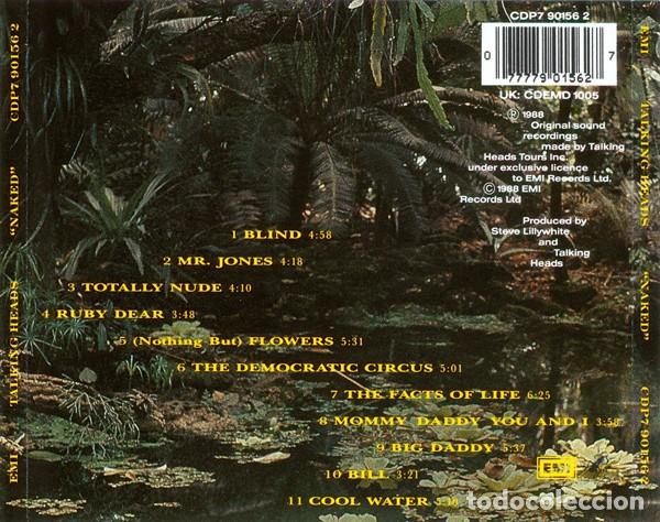 CDs de m&uacute;sica: Talking Heads - Naked - Foto 2