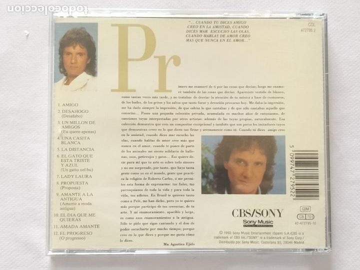 CDs de m&uacute;sica: CD ROBERTO CARLOS - QUERIDO ROBERTO (5W) - Foto 2