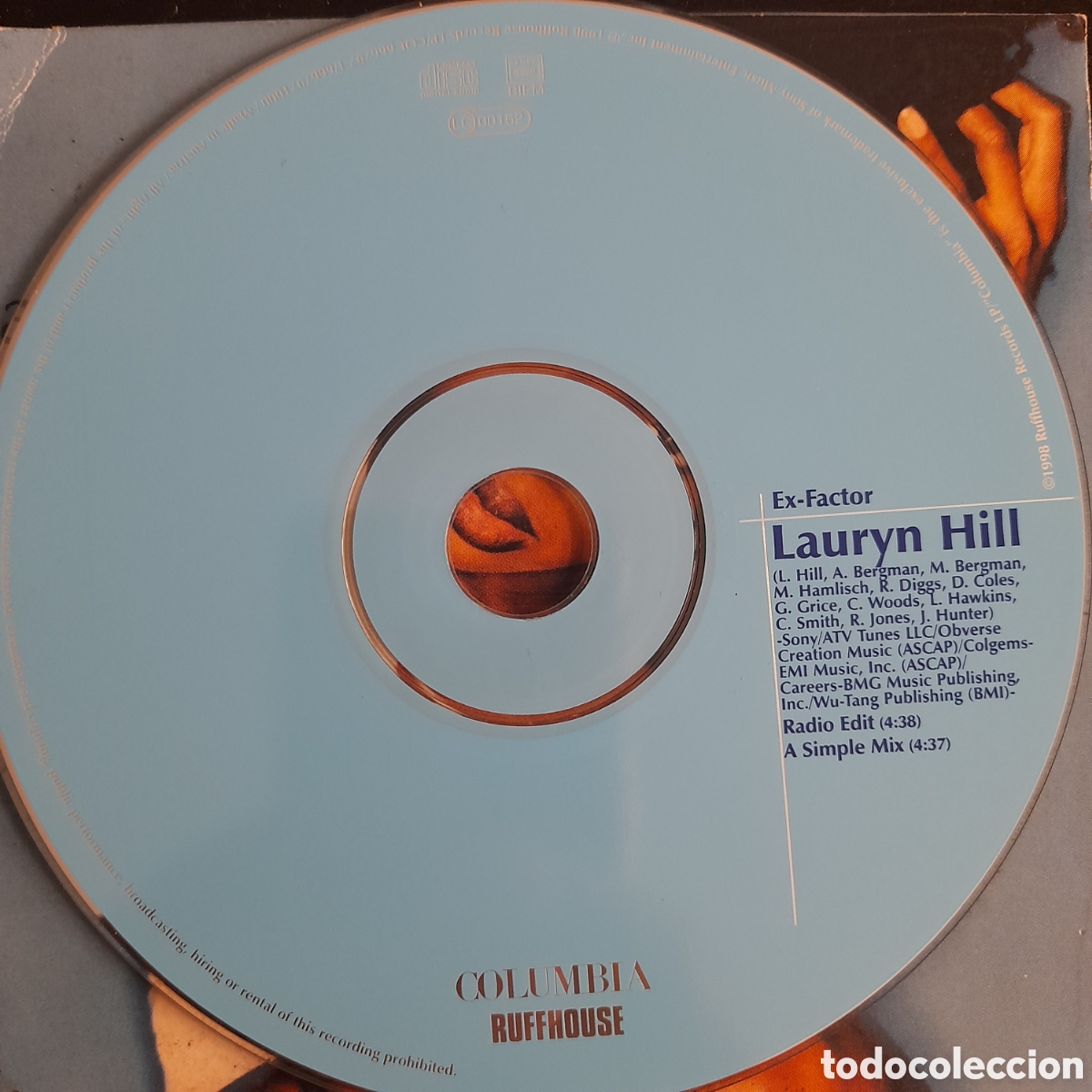 CDs de m&uacute;sica: Lauryn Hill &ndash; Ex-Factor. 1998, Europa. CD, Single - Foto 3