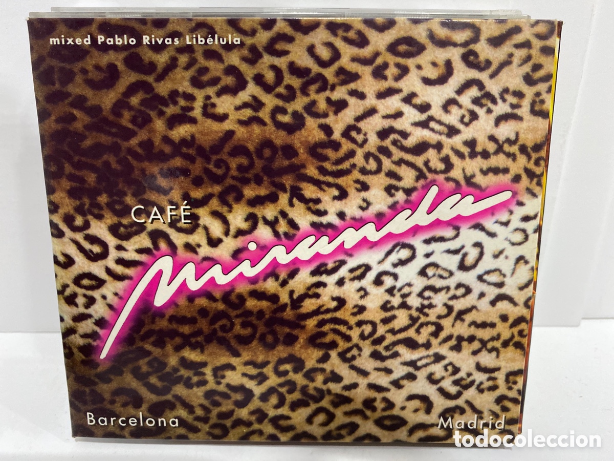 CDs de m&uacute;sica: Caf&eacute; Miranda - Mixed Pablo Rivas Lib&eacute;lula (CD, Mixed) - Foto 1