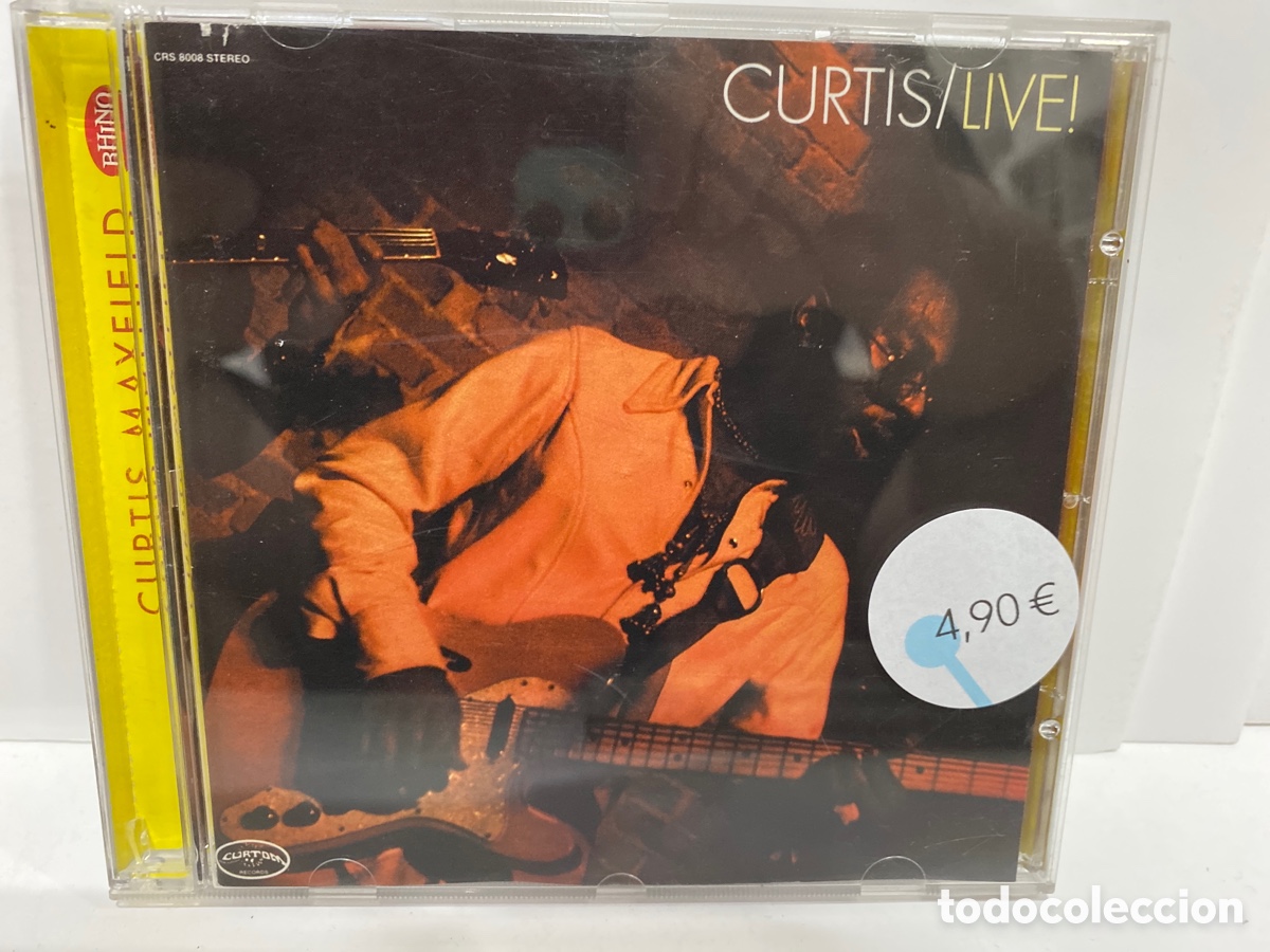 CDs de m&uacute;sica: Curtis Mayfield - Curtis / Live! (CD, Album) - Foto 1