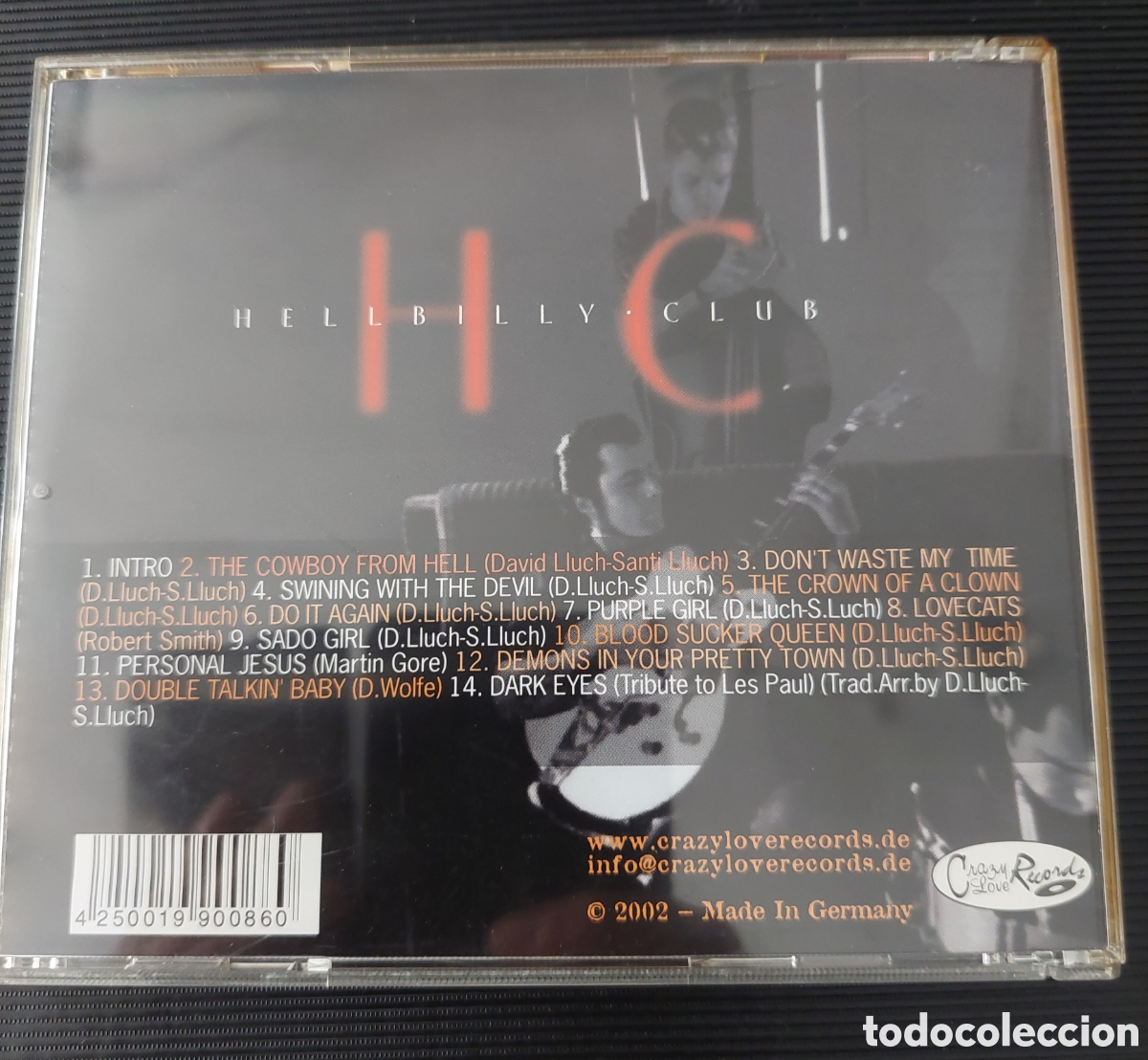 CDs de m&uacute;sica: Hellbilly Club CD 2002 Hell-O psychobilly - Foto 3