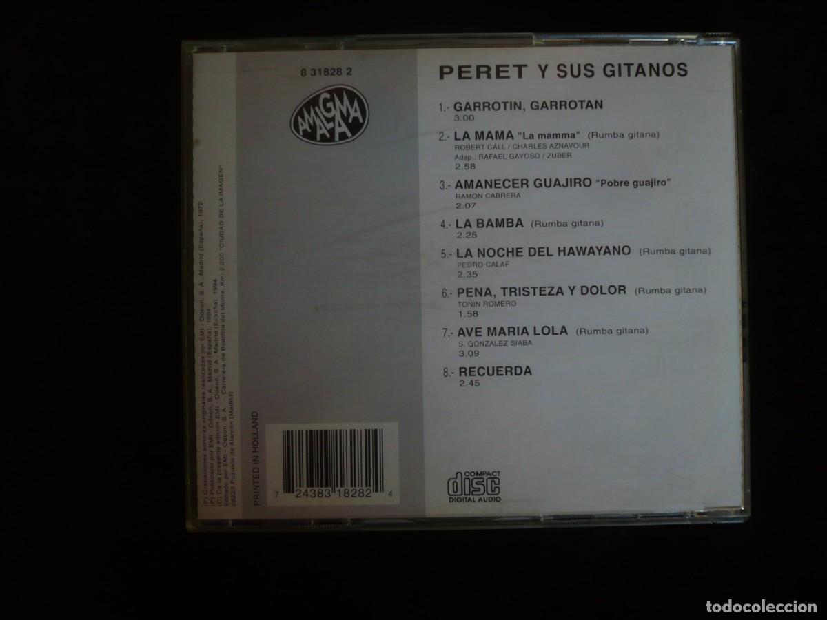 CDs de m&uacute;sica: peret y susgitanos - amalgama - cd como nuevo - Foto 2