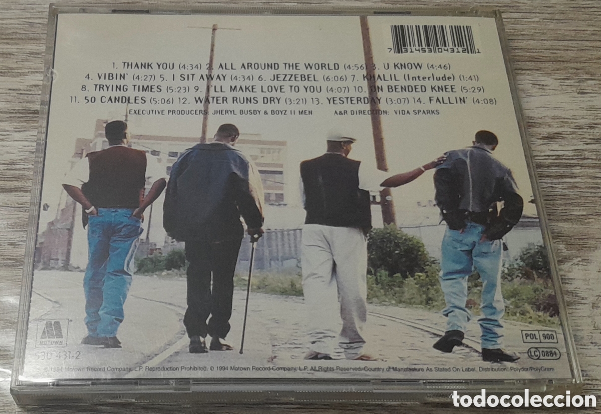CDs de m&uacute;sica: BOYZ II MEN - II - Foto 2