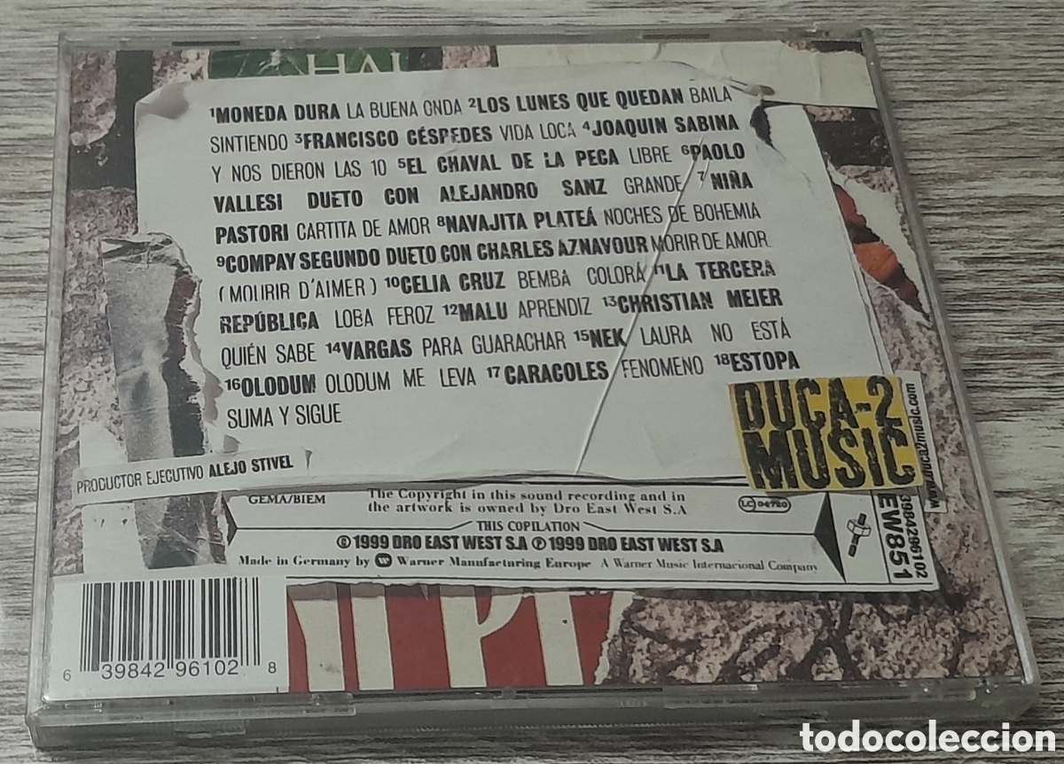 CDs de m&uacute;sica: CARACTER LATINO III - Foto 2