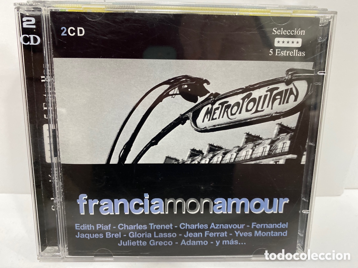 CDs de m&uacute;sica: Varios - Francia Mon Amour (2xCD, Comp) - Foto 1
