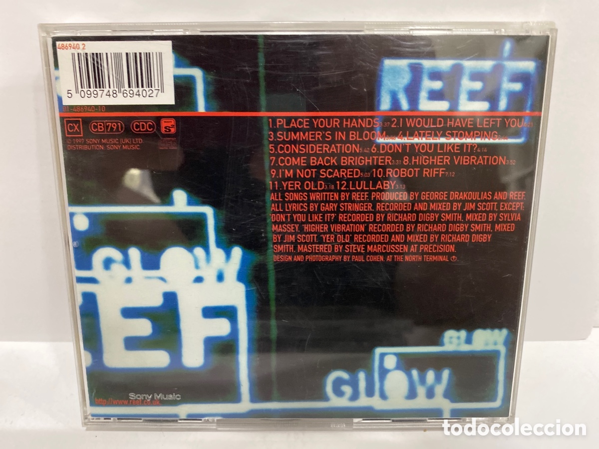 CDs de m&uacute;sica: Reef - Glow (CD, Album) - Foto 2