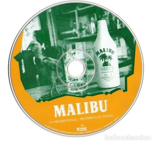CDs de m&uacute;sica: CD PROMO MALIBU MIX (2000) - Foto 3