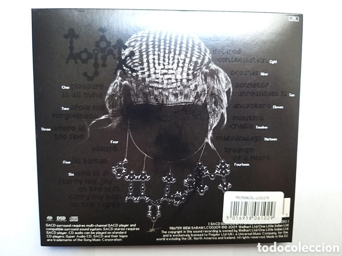 CDs de m&uacute;sica: BJORK - MEDULLA - LIMITED EDITION CD - Foto 3