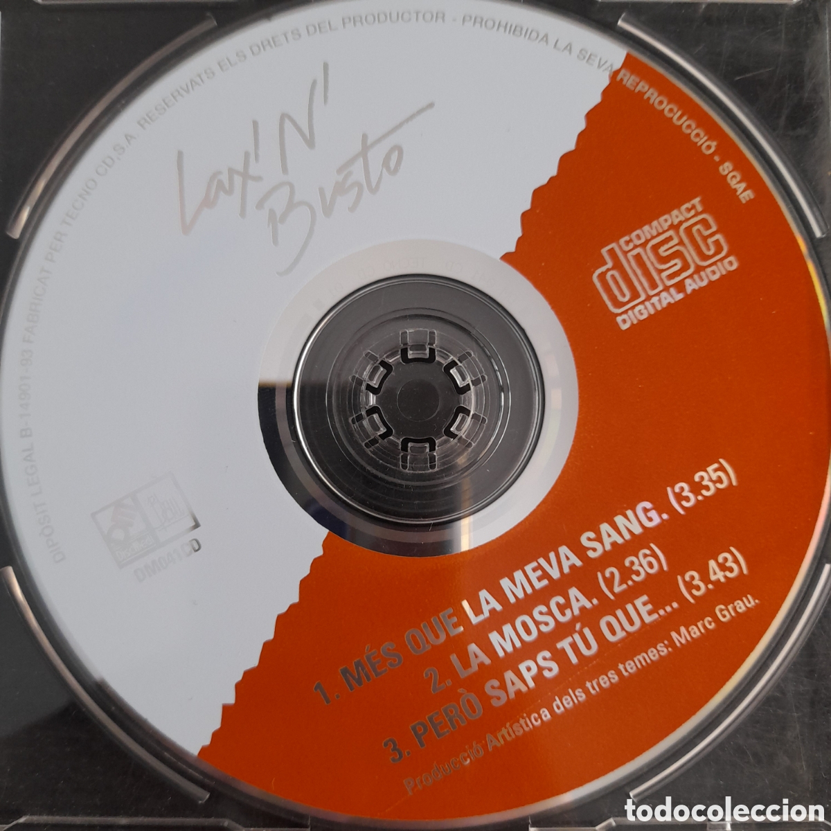 CDs de m&uacute;sica: LaxNBusto &ndash; M&eacute;s Que La Meva Sang. CD, Single - Foto 3