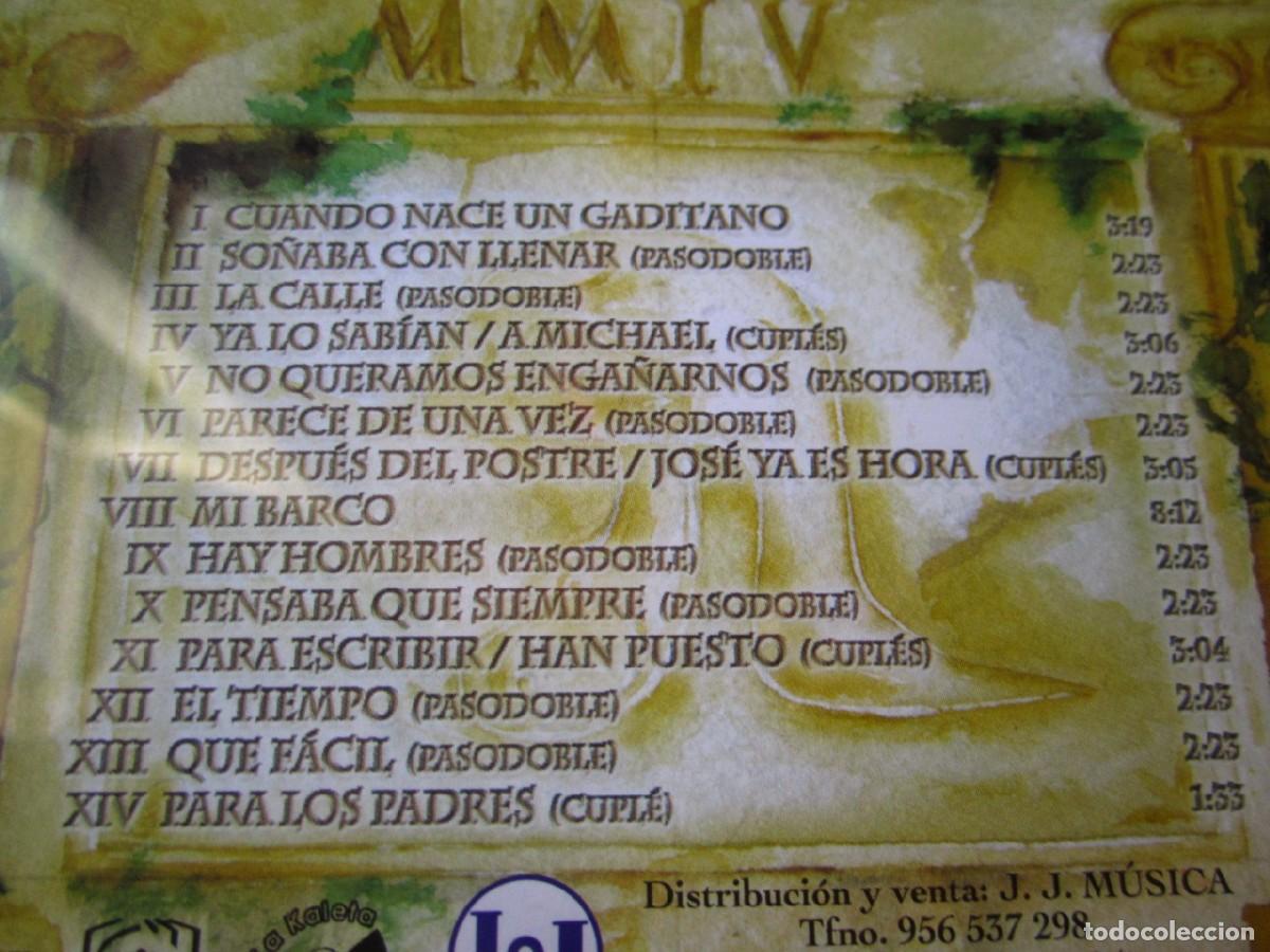 CDs de m&uacute;sica: Gaditanos (Luis Rivero) (Carnaval) (CD) - Foto 3