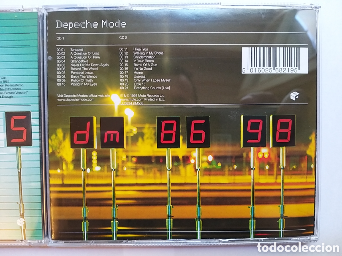 CDs de m&uacute;sica: DEPECHE MODE - THE SINGLES 81-98 - 3 CD SET - Foto 7