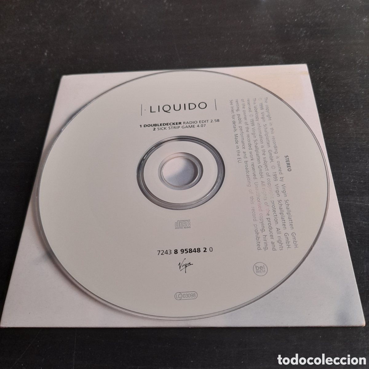 CDs de m&uacute;sica: Liquido &ndash; Doubledecker. CD, Single 1999 Alemania - Foto 3