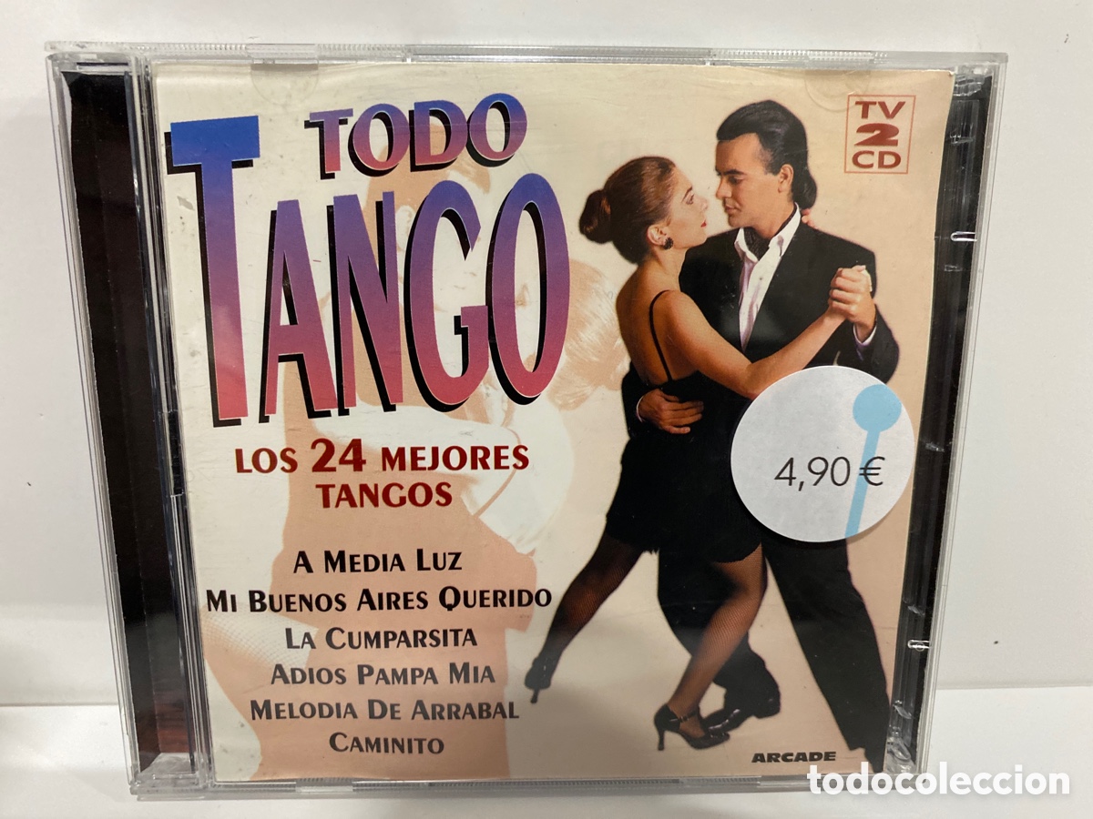 CDs de m&uacute;sica: Todo Tango - Los 24 Mejores Tangos (2xCD, Comp) - Foto 1