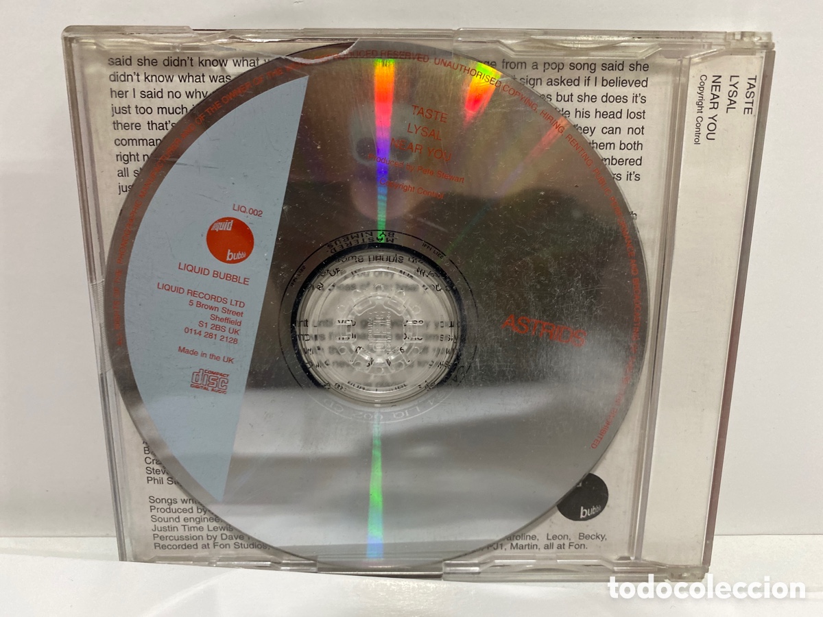 CDs de m&uacute;sica: Astrids - Taste (CD, Album) - Foto 2