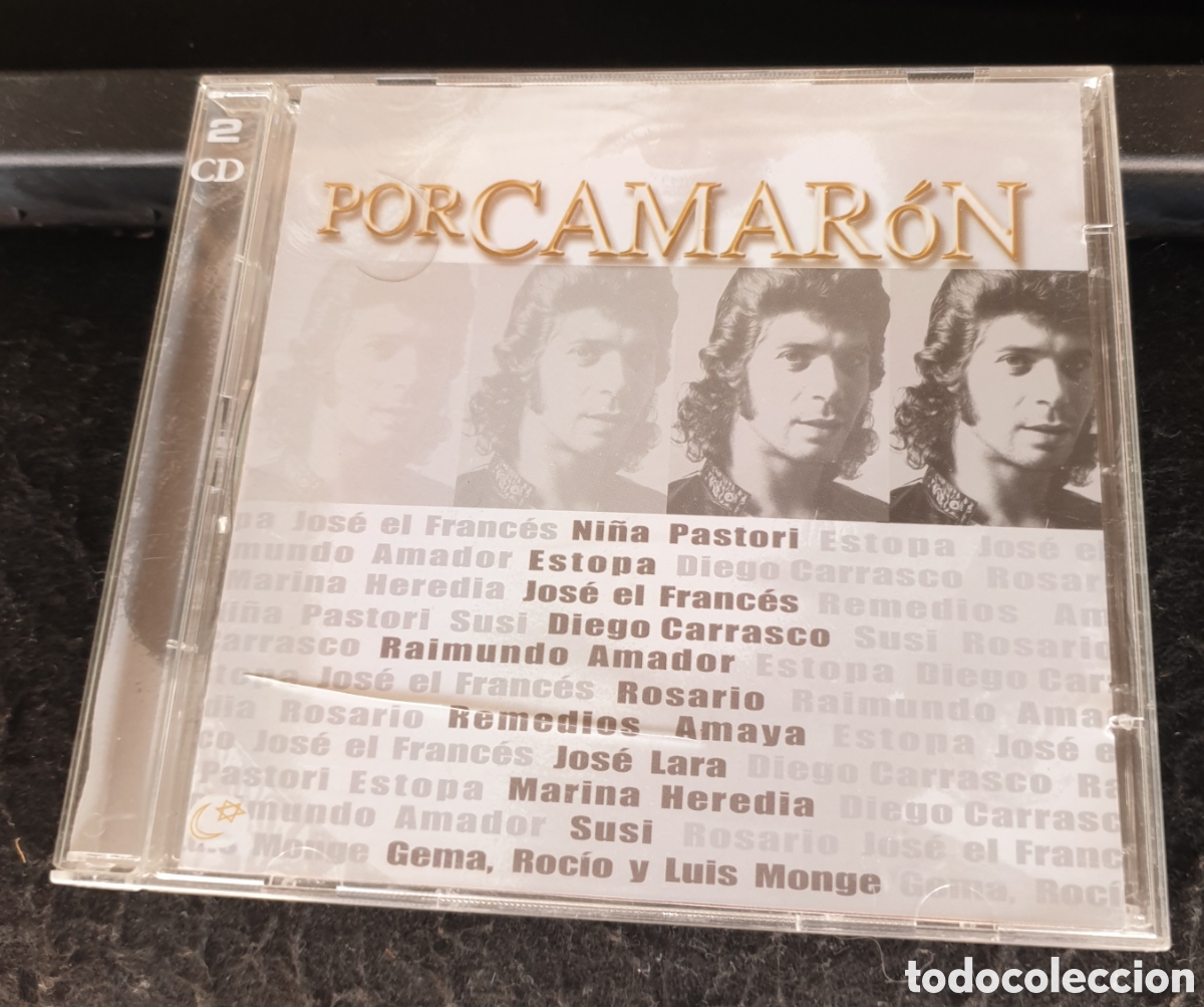 CDs de m&uacute;sica: Por Camaron. VV.AA. cd + dvd - Foto 1