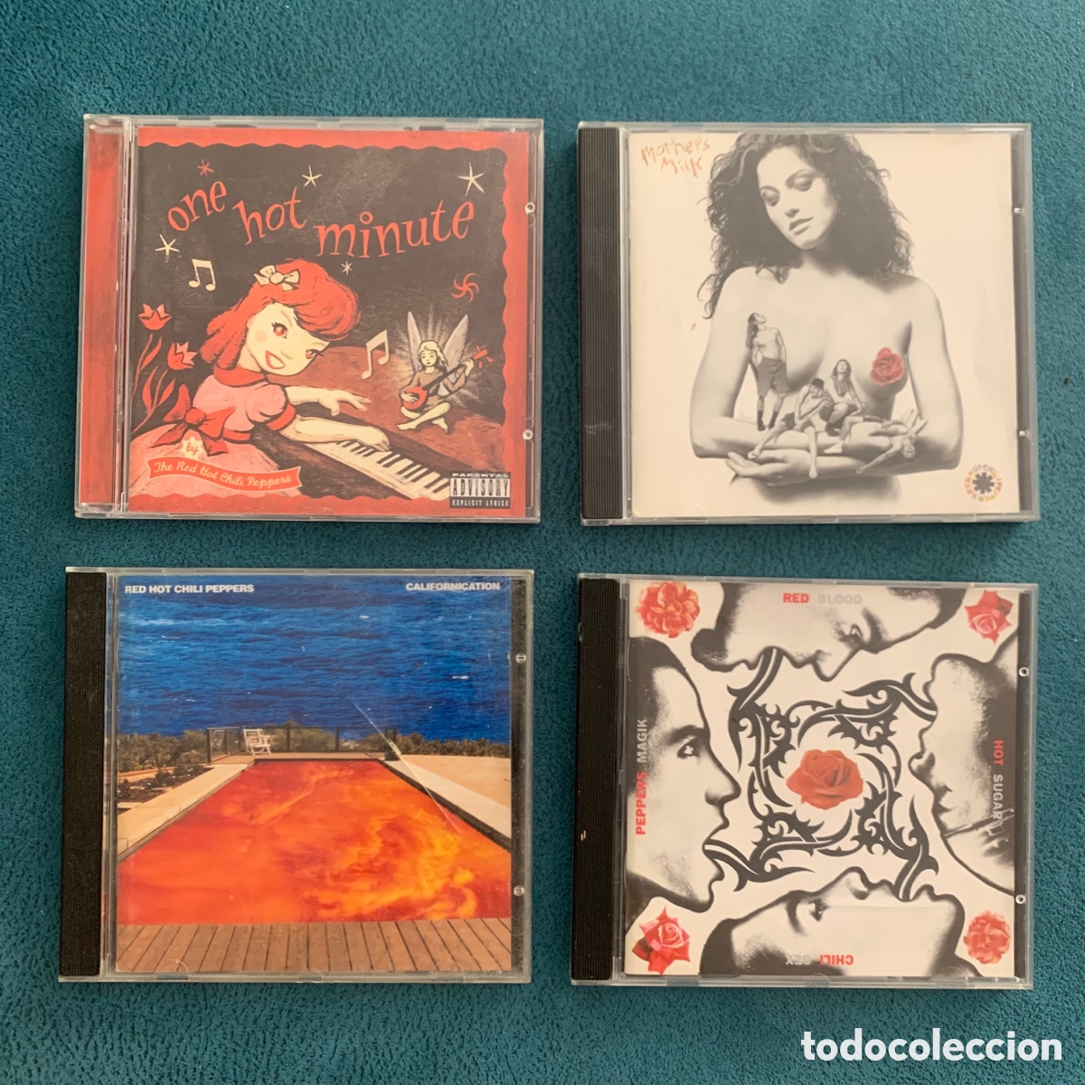 lote cd red hot chili peppers californication one hot minute mother's