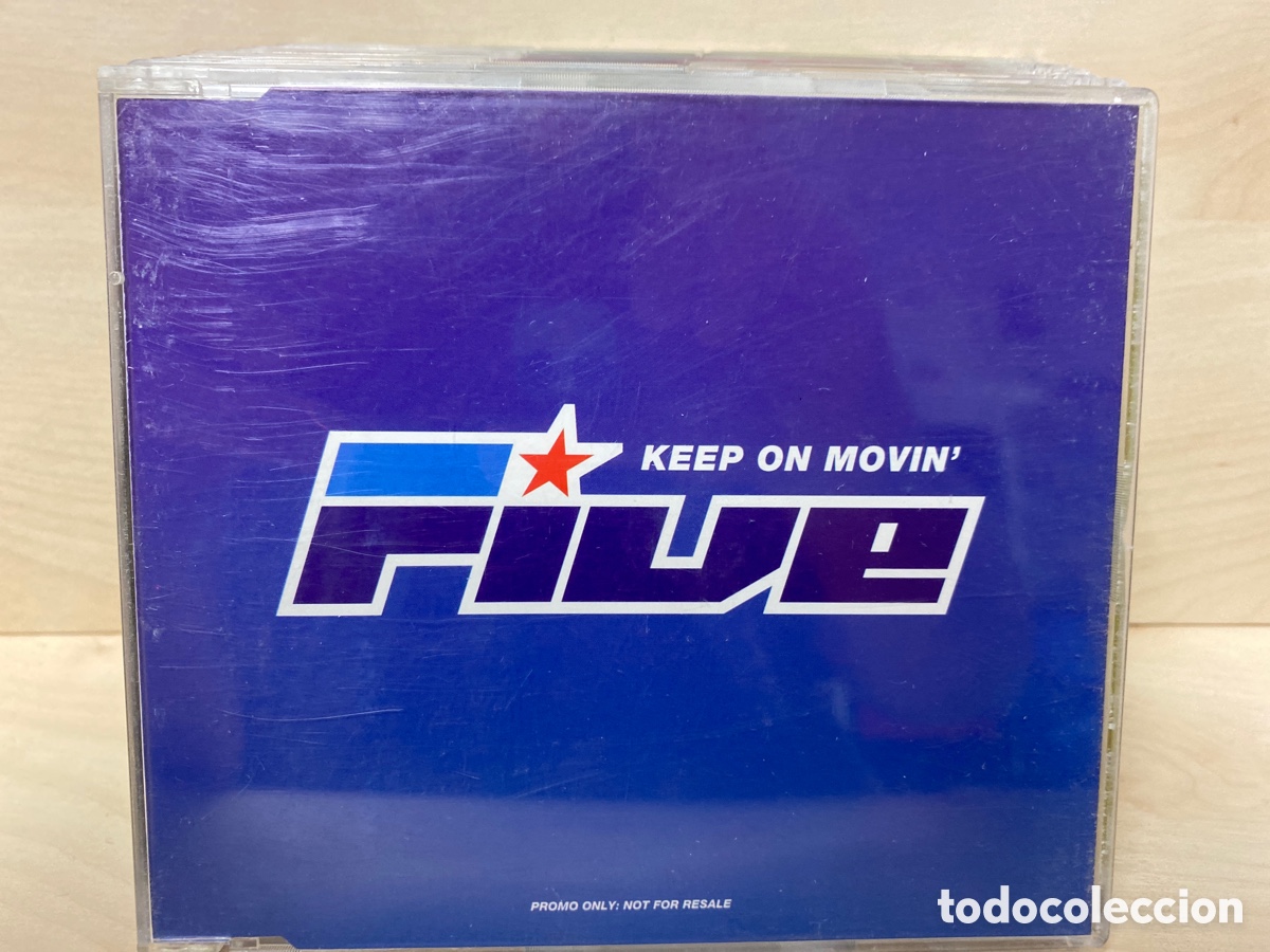 CDs de m&uacute;sica: Five - Keep On Movin (CD, Single) - Foto 1