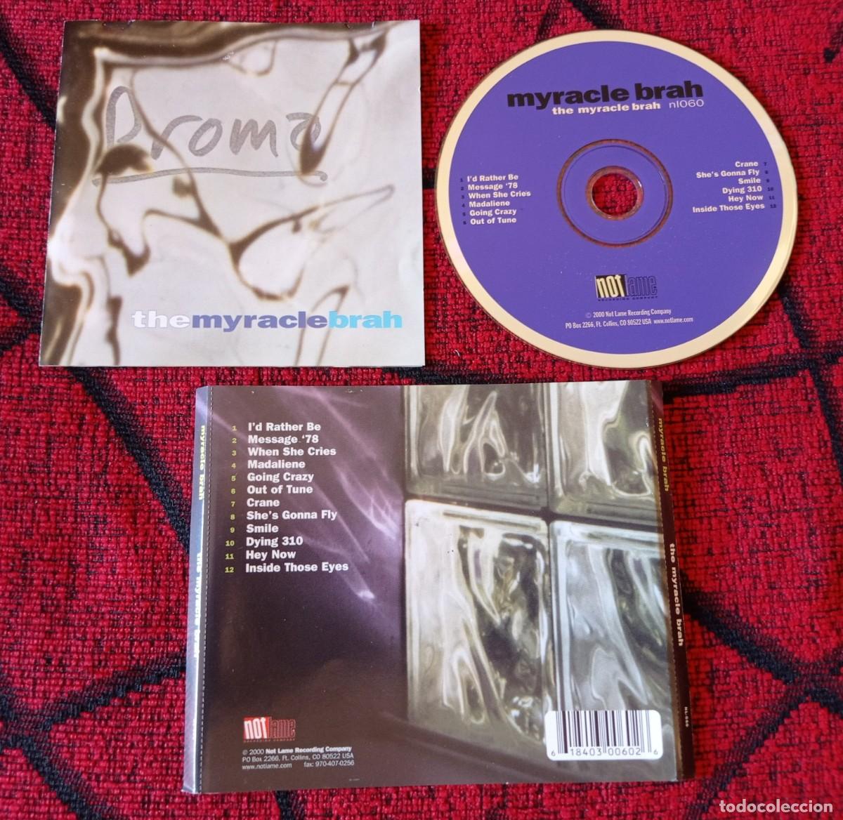 CDs de m&uacute;sica: THE MYRACLE BRAH ** The Myracle Brah ** CD PROMOCIONAL 2000 USA