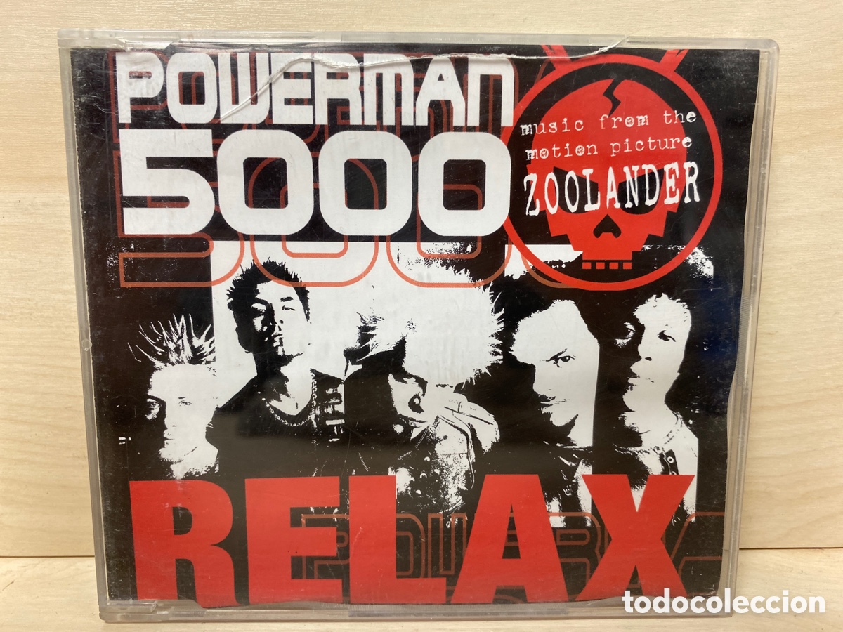 CDs de m&uacute;sica: Powerman 5000 - Relax (CD, Single, Promo) - Foto 1