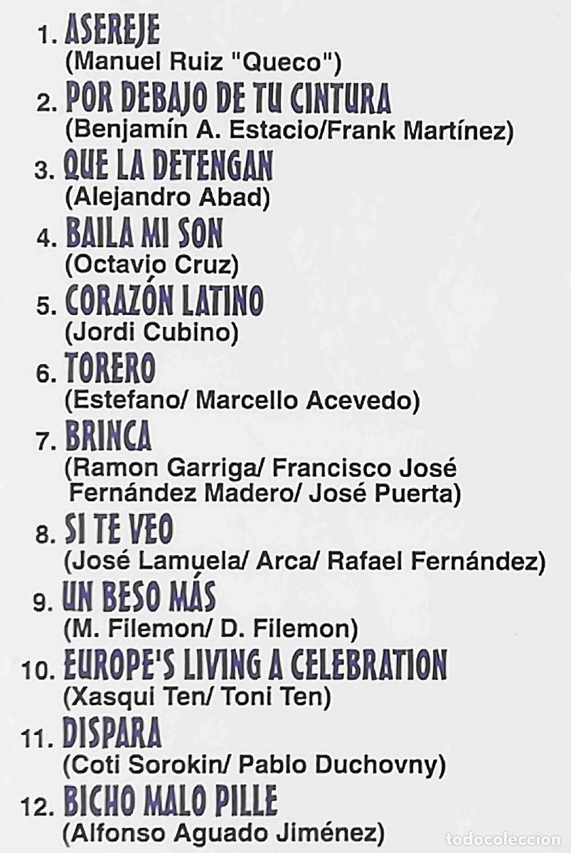 CDs de m&uacute;sica: CD Playa Total 7 - 20 &eacute;xitos 2002. - Foto 4