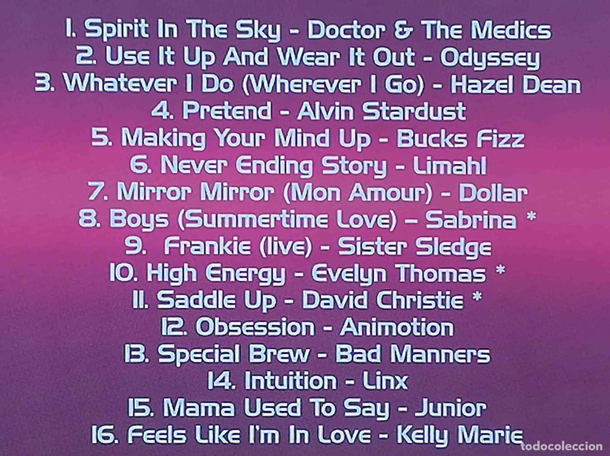 CDs de m&uacute;sica: CD The 80s 16 timeless pop classics. - Foto 2