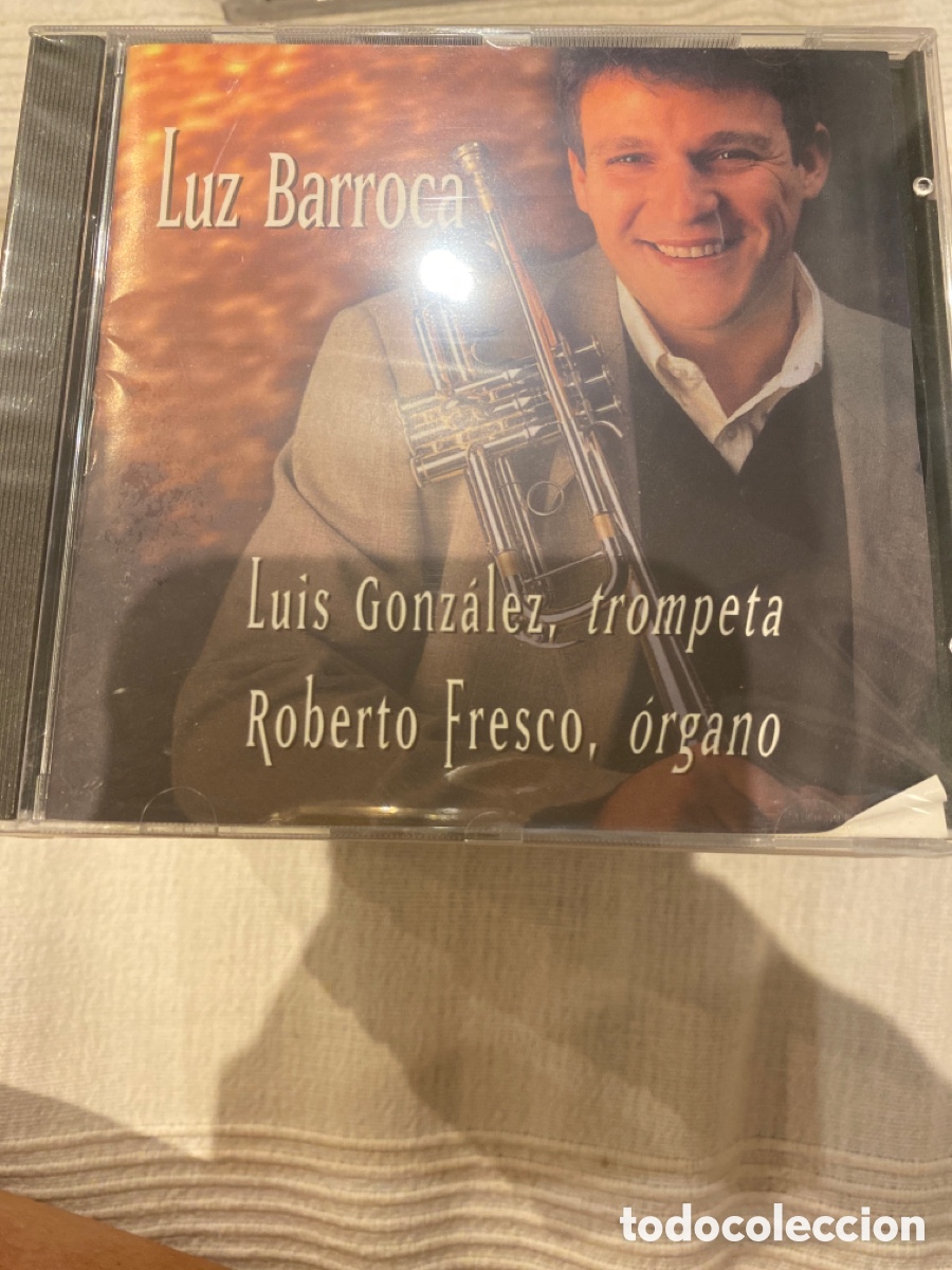 CDs de M&uacute;sica: LUZ BARROCA - LUIS GONZALEZ TROMPETA , ROBERTO FRESCO ORGANO CD ALBUM PRECINTADO