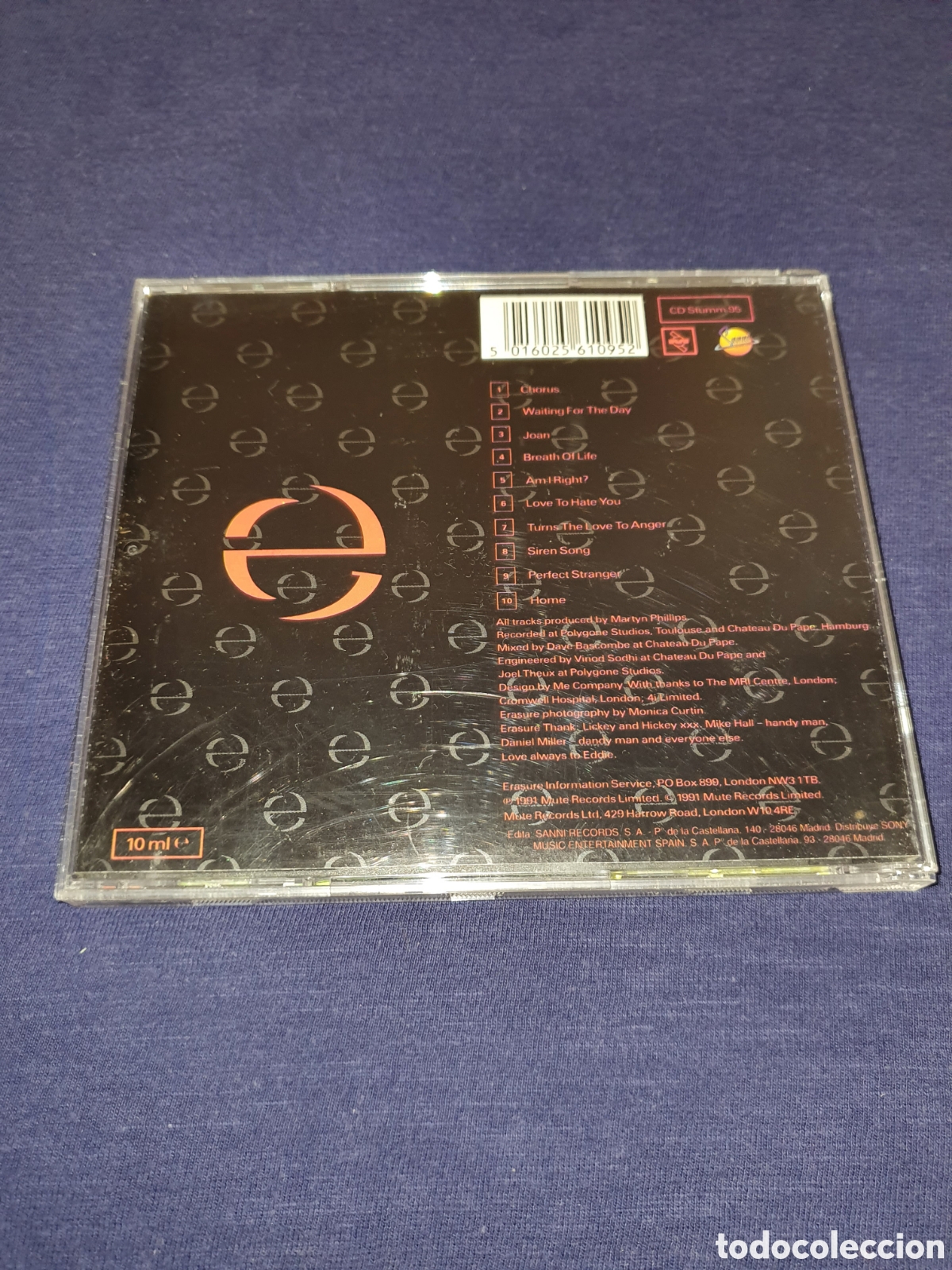 CDs de m&uacute;sica: Erasure Chorus CD Pop - Foto 2