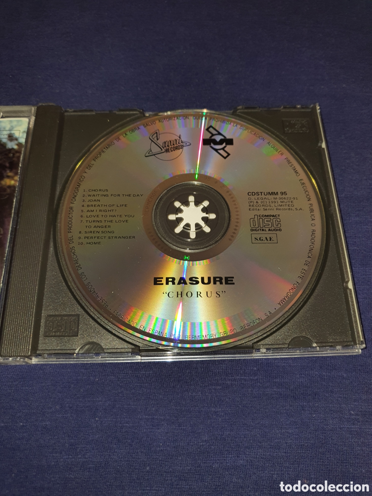 CDs de m&uacute;sica: Erasure Chorus CD Pop - Foto 3
