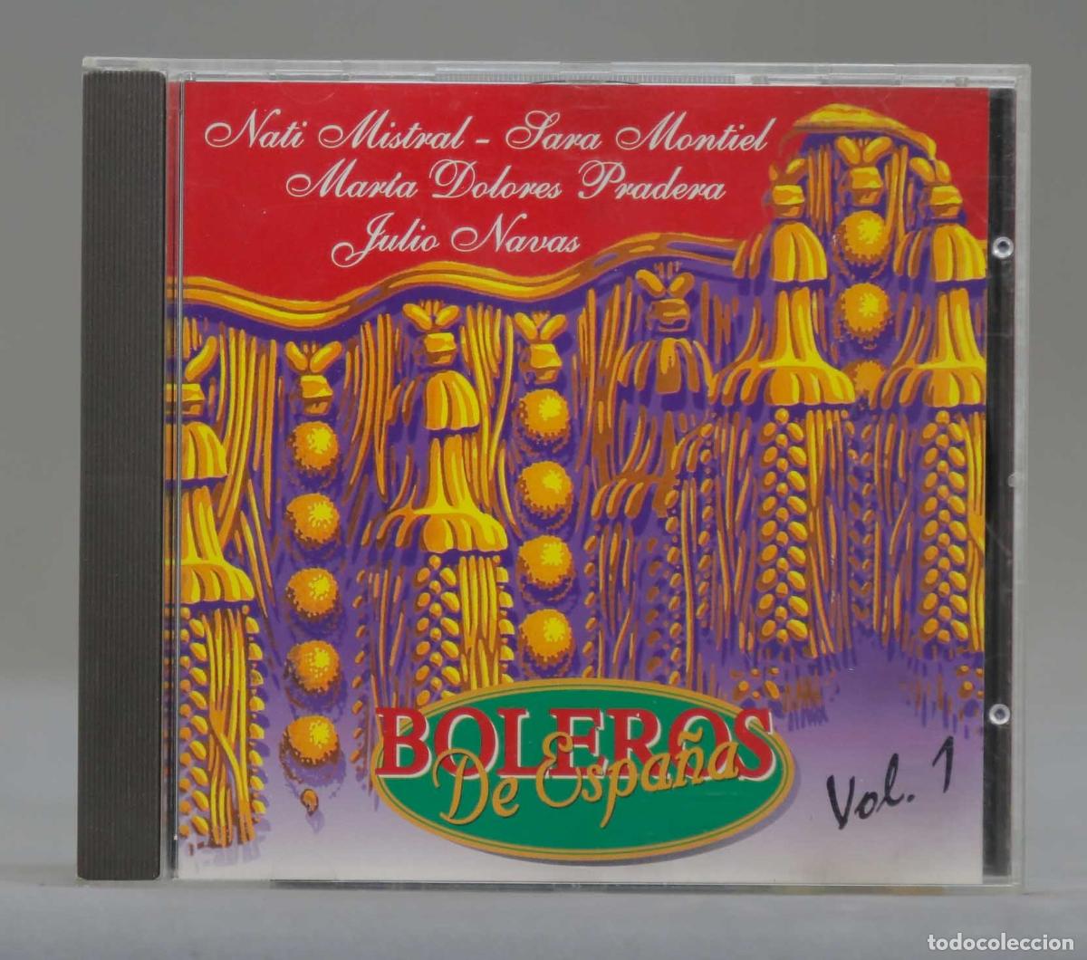 CDs de m&uacute;sica: CD. BOLEROS DE ESPA&Ntilde;A. VOL. 1 - Foto 1