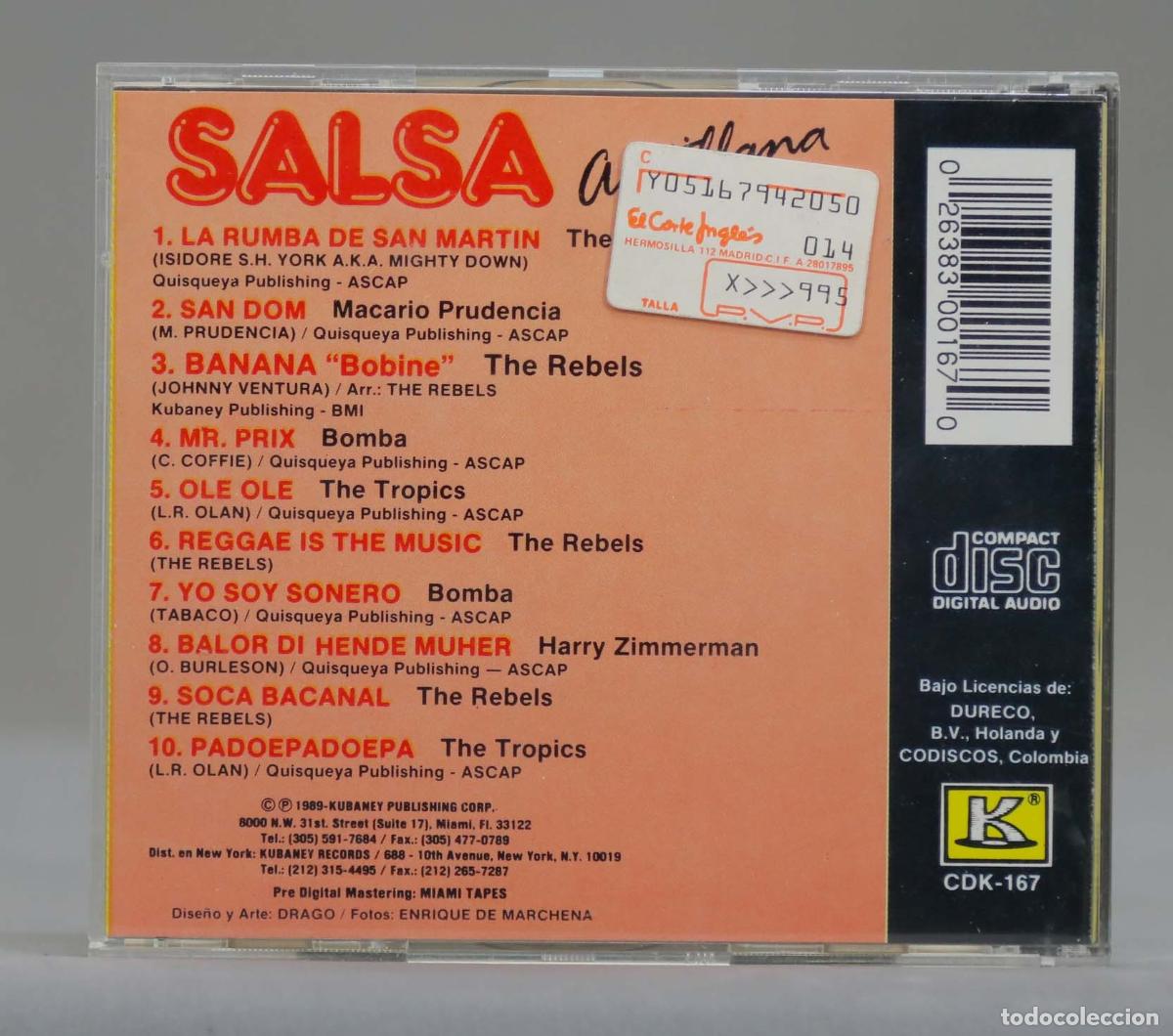 CDs de m&uacute;sica: CD. SALSA ANTILLANA. 2 - Foto 2