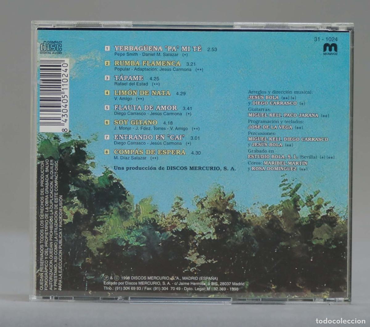 CDs de m&uacute;sica: Pueblo Gitano &ndash; Flauta Y Compas. VOL 4 - Foto 2