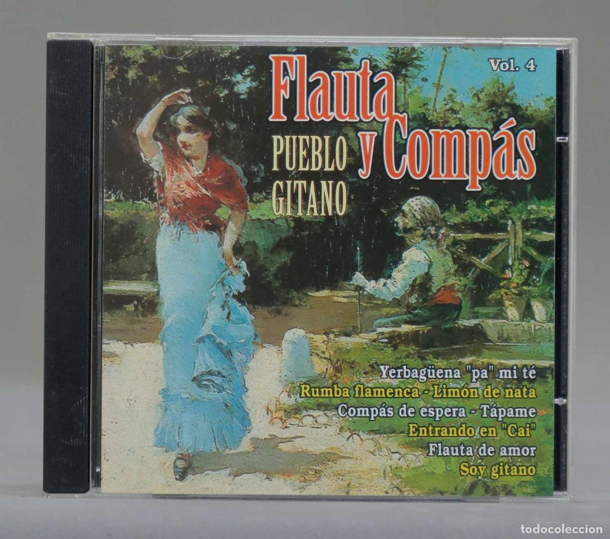 CDs de m&uacute;sica: Pueblo Gitano &ndash; Flauta Y Compas. VOL 4 - Foto 1