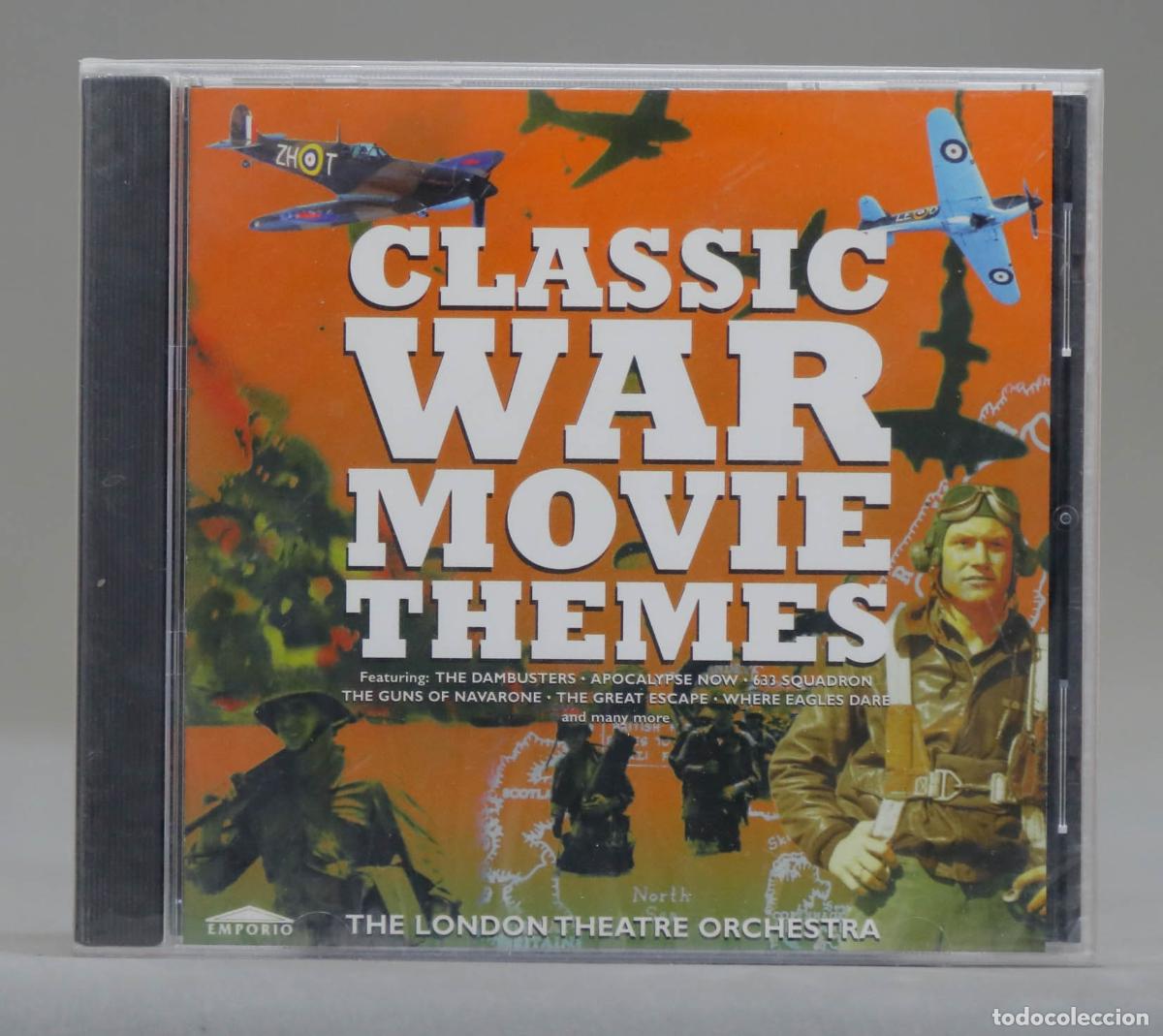 CDs de m&uacute;sica: CD. CLASSIS WAR MOVIE THEMES. PRECINTADO - Foto 1