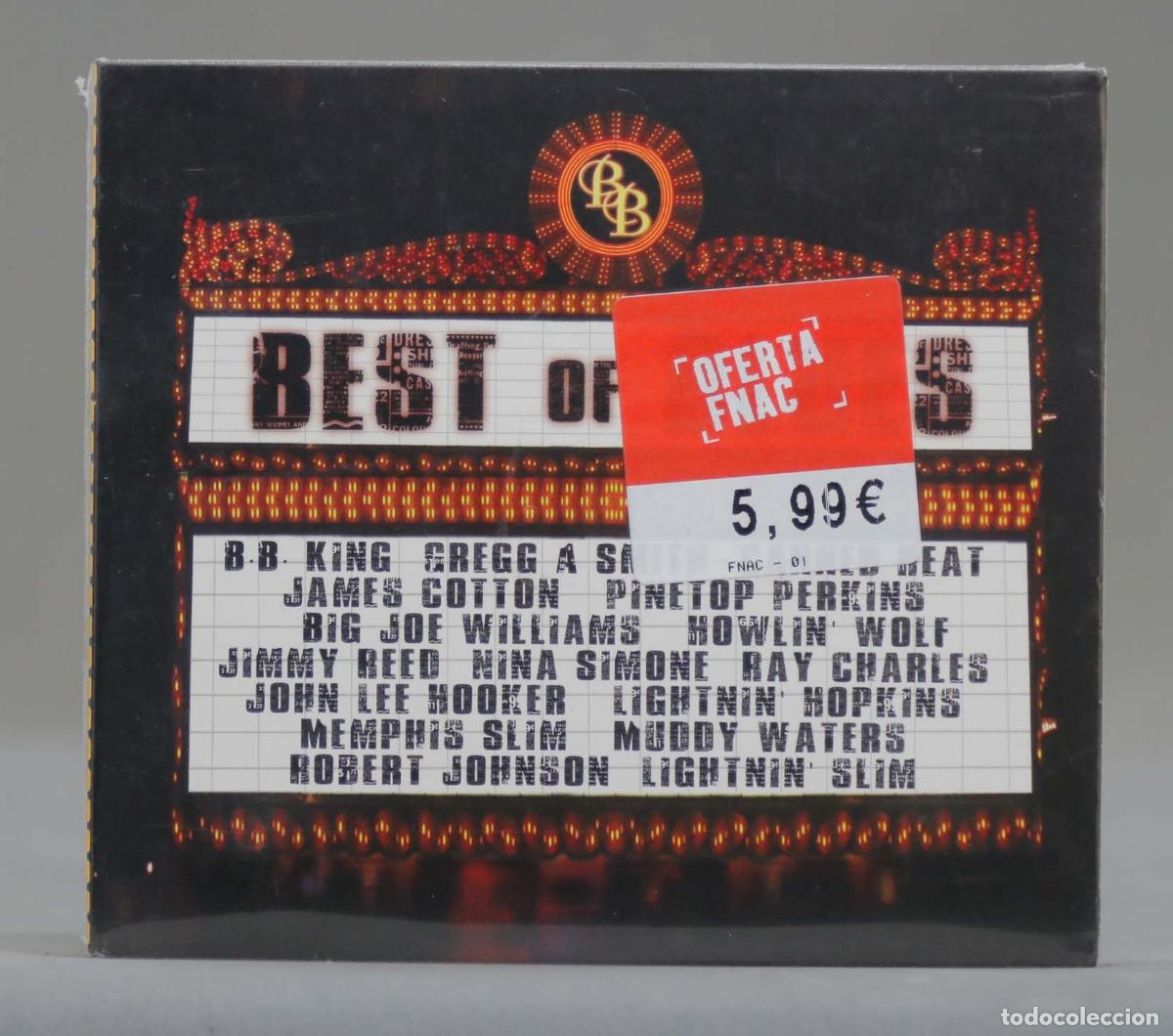 Musik-CDs: 2 CD. THE BEST OF BLUES. PRECINTADO