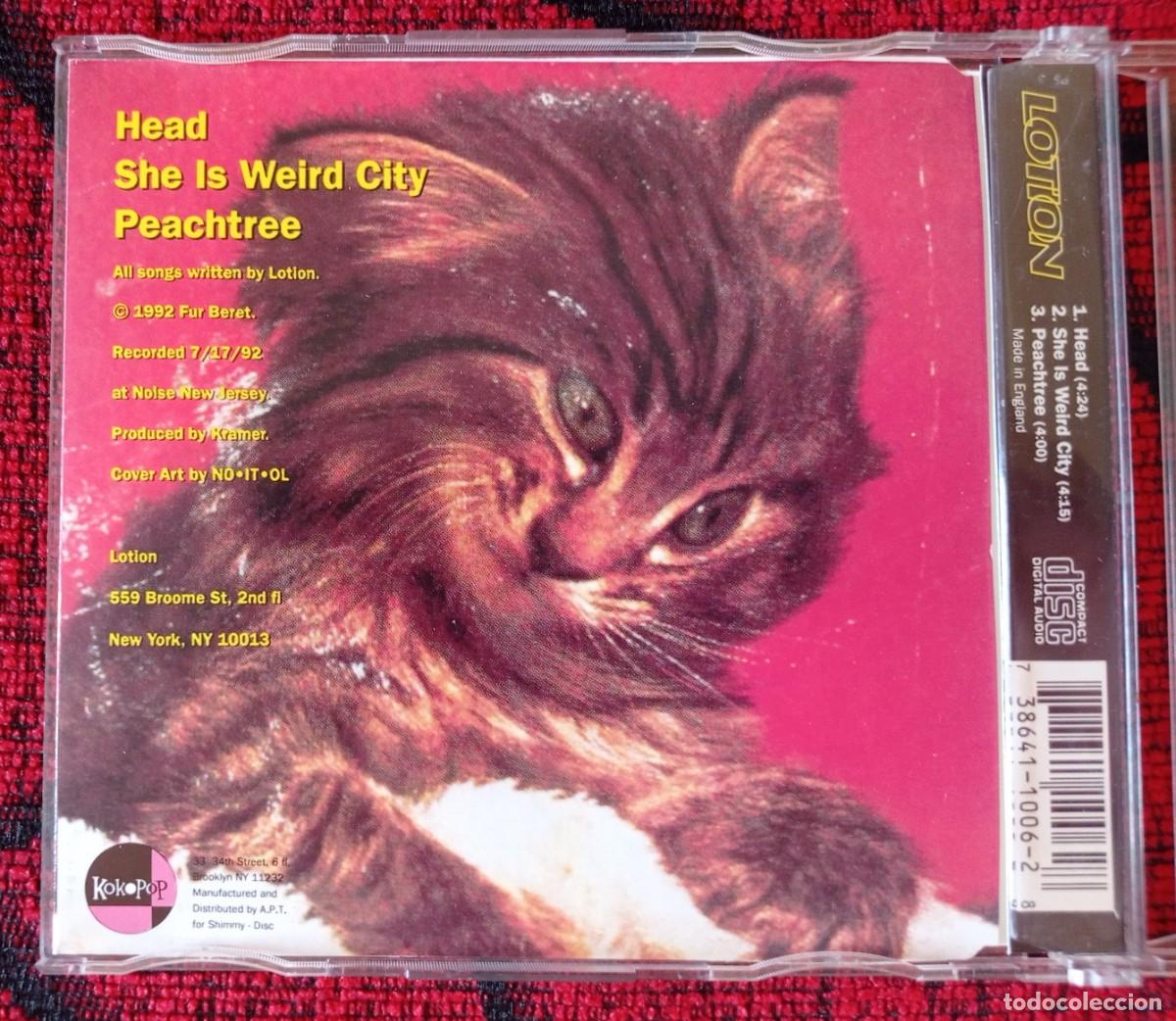 CDs de m&uacute;sica: LOTION ** Head ** ORIGINAL 1992 UK CD Single - Foto 2