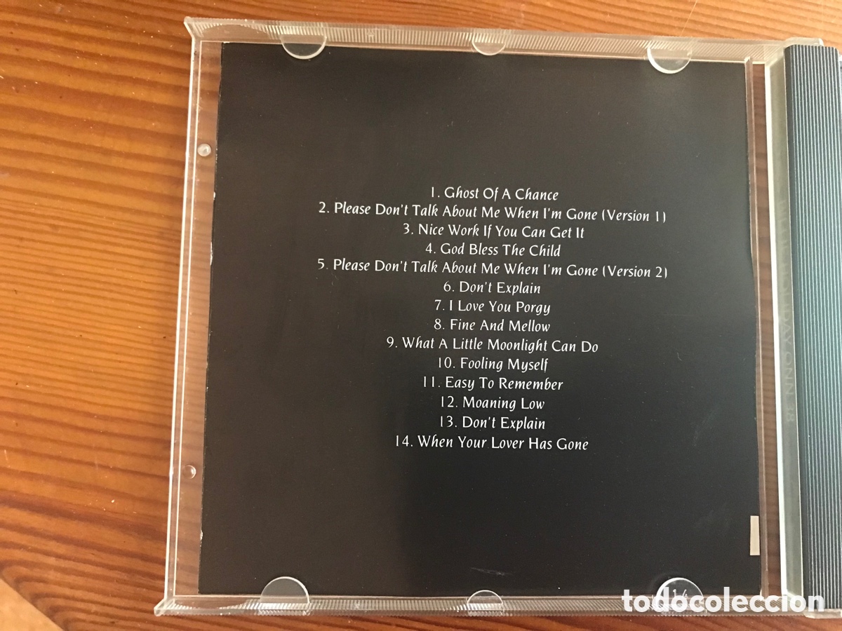 CDs de m&uacute;sica: Billie Holiday. Onn 38 - Foto 5