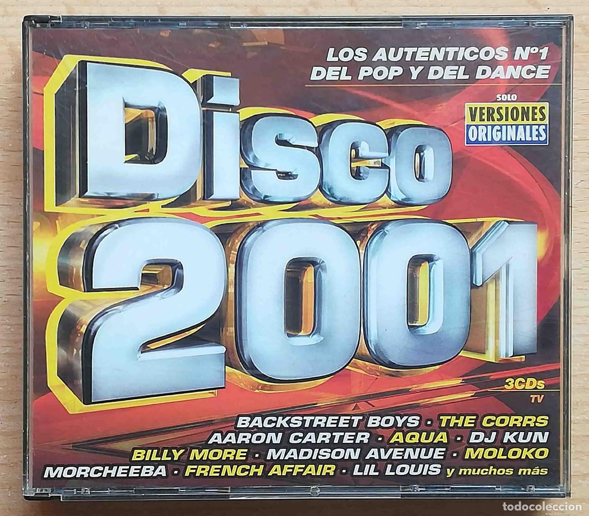 CDs de m&uacute;sica: 3 CD Disco 2001 - 42 temas - Foto 1