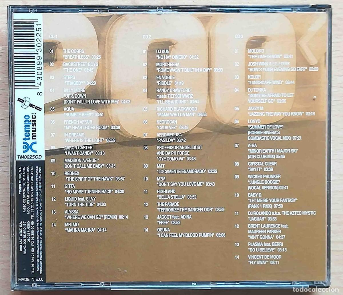 CDs de m&uacute;sica: 3 CD Disco 2001 - 42 temas - Foto 4