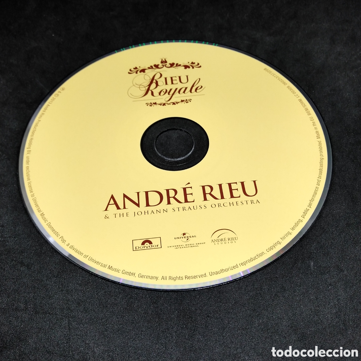 CDs de m&uacute;sica: ANDR&Eacute; RIEU - ROYALE - CD - 2013 - DISCO VERIFICADO - Foto 7