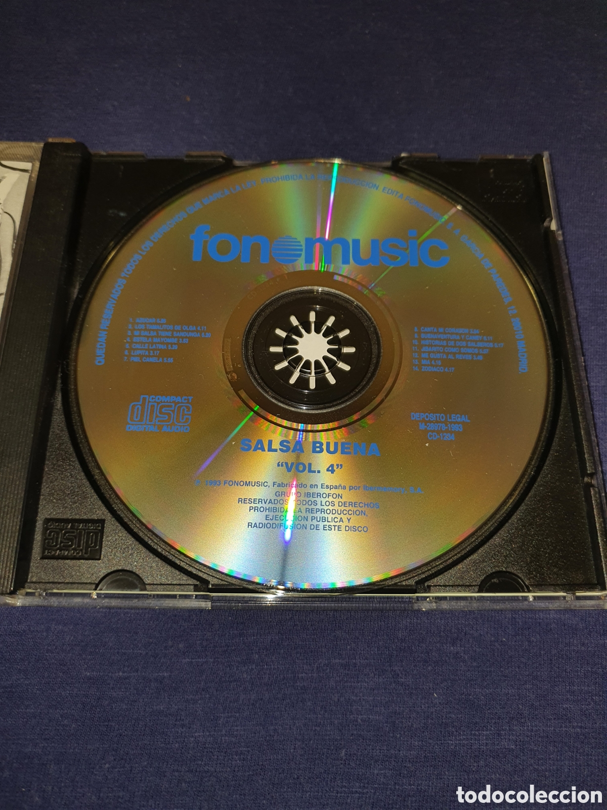 CDs de m&uacute;sica: Salsa Buena vol.4 - Foto 3