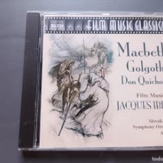 CDs de Música: BSO - MACBETH / GOLGOTHA / DON QUICHOTTE - JACQUES IBERT - BANDA SONORA / SOUNDTRACK