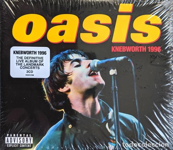 CDs de m&uacute;sica: Oasis &ndash; Knebworth 1996 - 2 x CD Nuevo - Foto 1