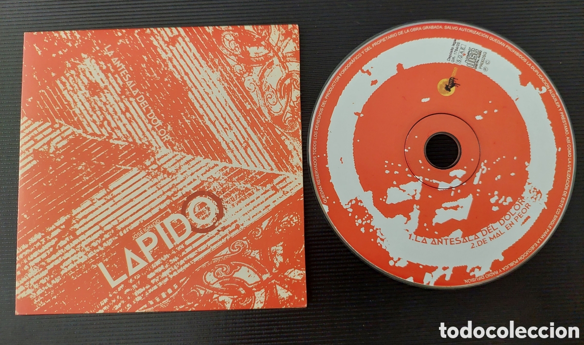 CDs de m&uacute;sica: Jos&eacute; Ignacio Lapido CD single La antesala del dolor 091 - Foto 1
