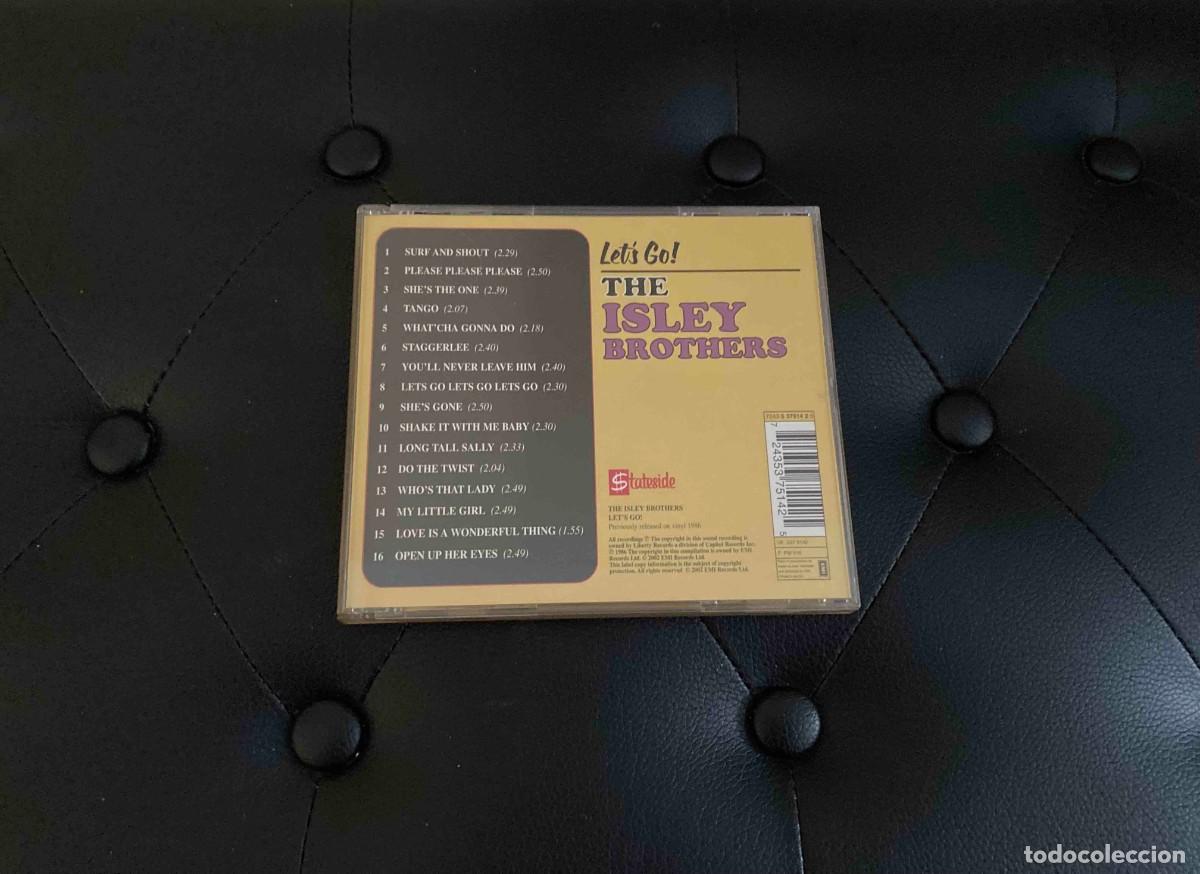 CDs de m&uacute;sica: CD. The Isley Brothers. Lets go! - Foto 2